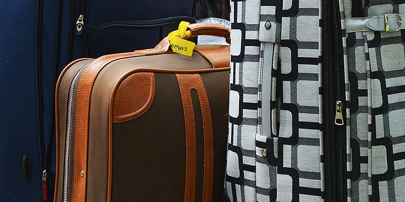 Luggage at Camp Barakel